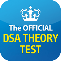 DSA driving theory test button
